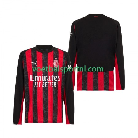 AC Milan Thuis Shirt 2025-26 L/S